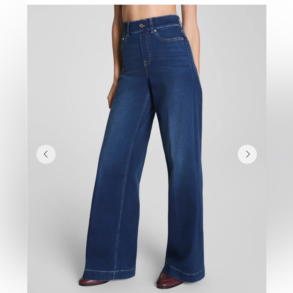 Spanx Wide Leg Jeans XS NWOT